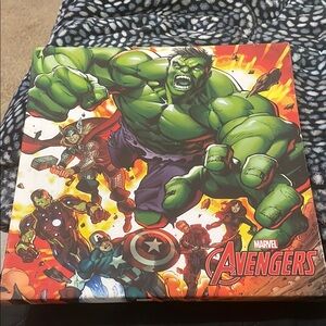 Marvel Avengers Art Print - Green, Red, Blue